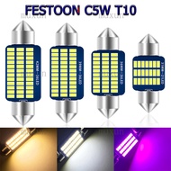 1pcs C5W T10 led Reading light Led 31 36 39 41mm W210 car interior Light Festoon Bulb Car Dome Auto 