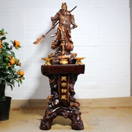 H-Y】Fortune-Attracting Guan Yu Figurine Floor-Standing Martial God Statue Guan Er Ye Guan Yu Statue 