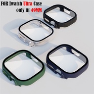 Glass + Cover for Apple Watch 8 Ultra Case for Apple Watch Ultra 49mm Tempered bumper case screen pr