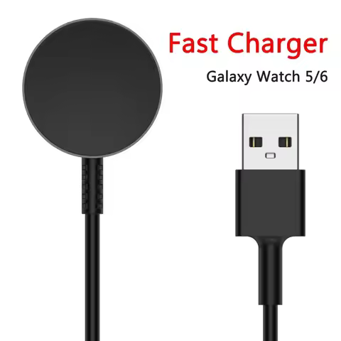 Fast Charging Cable for Samsung Galaxy Watch 7 FE Ultra 6 Charger for Galaxy 6 Classic/ 5/ 5 Pro/ 4/