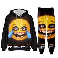 SY1 3D printed cloth R.E.P.O repo game Hooded sweatshirt cuffed pants long pants set YS1