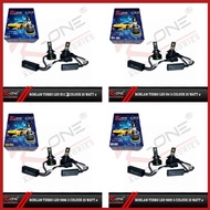 3 Color Led Light Bulb H4, H11, HB3, HB4 Waterproof 35 Watt K-One Brand