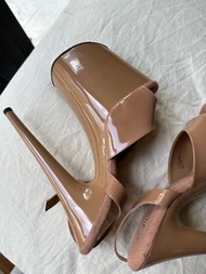 Pleaser 8 inch size 8 toffee