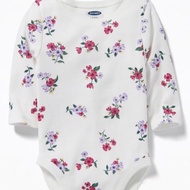 BN Old Navy Baby Girl Floral Romper Onesie Bodysuit 0-12mths available!