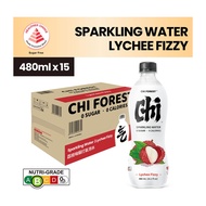 Chi Forest Genki Forest Lychee Fizzy Soda Sparkling Water Drink 0 Sugar 15 Bottles