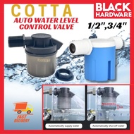 Black Hardware Float Valve Water Level Control Valve Pelampung Tangki Air Rumah Automatik Water Inle