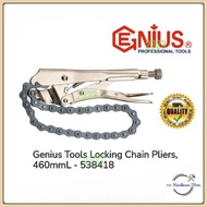 GENIUS TOOLS LOCKING CHAIN PLIERS , 460mmL - 538418