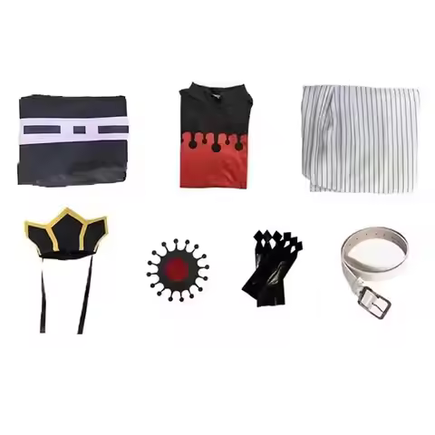 Anime Costume Wig Fan Doma Douma Cosplay Clothes Kimono Outfit Halloween Carnival Costumes For Men W