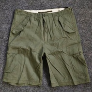 Celana cargo pants military vintage army olive bkn avirex uniqlo