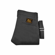 SELVEDGE CHINO PANTS MEN'S LONG PANTS DARK GREY PANTS GREY PANTS
