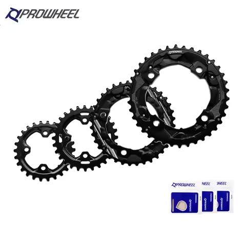 PROWHEEL MTB Sprocket 104/64BCD Double Sprockets 26T 28T 36T 38T Mountain Bike Chainring 10S/11S com
