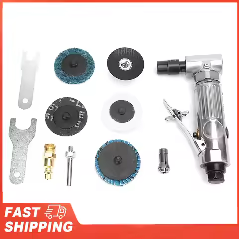 90 Degrees Bending Pneumatic Die Grinder Industrial Grade with 2inch Grinding Disc BSP