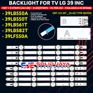 BACKLIGHT TV LG 39 INC 39LB550 39LF550 39LB561 39LB582 39LB559T 39LB550A 39LB561T 39LB582T 39LF550A