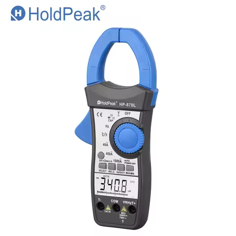 HP-870L Clamp Meter 3999 Counts 1000V 1000A AC Auto Range with Temperature Capacitance