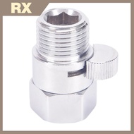 null Full Brass G1/2" Flow Quick Control Shut-OFF Valve Shower Head Hand Water Saver null
