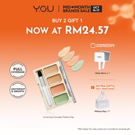 YOU cloud touch Correcting Concealer Palette Blemishes Corrector Lightweight Flawless Natural (4.8g)