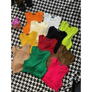 Designer crop top sports gym tank top, gym yoga crop top