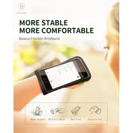 Baseus Flexible Wristband (5.0"/5.8" below) (Black/Red)