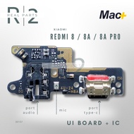 HF Mic Charging Board + IC XIAOMI Redmi 8 8A/ 8A Pro Mac+ UI Board PCB Charger