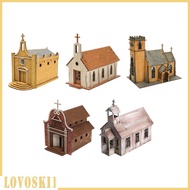 [Lovoski1] 1:72 Scale Architecture Building Model Architecture Scene Wood Landscape Building Materia