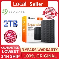 ส่งจากกรุงเทพ Seagate External hard disk 2TB/1TBฮาร์ดไดรฟ์คุณภาพสูง USB 3.0 HDD 2.5" ฮาร์ดไดรฟ์ภายนอก ฮาดดิสพกพา