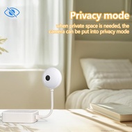 Vjia Smart WiFi PTZ Indoor Camera Night Vision WiFi Camera Smart Pet Camera for Home Baby Elder Dog 