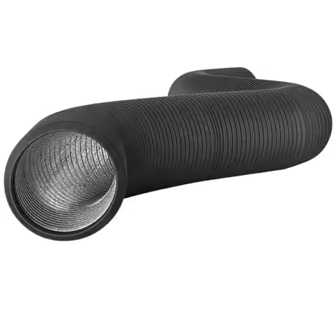 4/6 Inch Flexible Aluminum Ducting 10/16 Feet Dryer Vent Hose Heavy-duty 4 Layer Dryer Vent Tube PVC