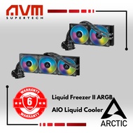 AVM ARCTIC Liquid Freezer II ARGB Black AIO Liquid Cooler - 420 / 360 / 280 / 240