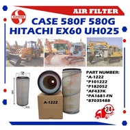 S2U Air Filter Backhoe Case 580F 580G Hitachi Excavator EX60-1 UH025-5/7 A-1222 Penapis Angin Mesin 