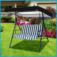 Swing Top Cover Garden Canopy Top Cover for Swing Chair Waterproof Swing Cushion Cover for Courtyard Patio tongsg tongsg