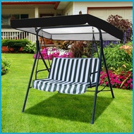 Swing Top Cover Garden Canopy Top Cover for Swing Chair Waterproof Swing Cushion Cover for Courtyard