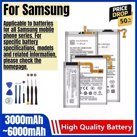Battery for Samsung Z Flip2/3/4/5/ Z FOLD 1/2 3/4/5/6 W2020 High Quality High Capacity Battery Repla