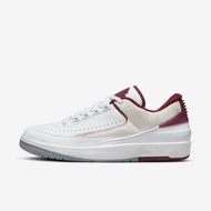 13代購 Nike Air Jordan 2 Retro Low 白酒紅 男鞋 休閒鞋 喬丹 DV9956-103 23Q2