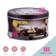 Nissin Wafers coklat Biskuit kaleng 180gr