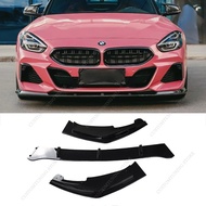 For BMW Z4 G29 M Sport Front Bumper Lip Spoiler Splitter Diffuser Canards Z4 20i 30i M40i M Pack 201