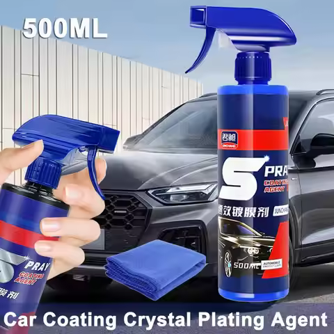 Ceramic Coating Agent Auto Paint Crystal Wax Spray Nano Hydrophobic Liquid Polymer Oleophobic Anti R
