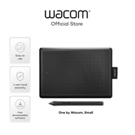 One by Wacom Small (CTL-472) Drawing Tablet / Writing Pad (Supports Windows, Mac)