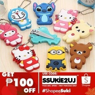 Cartoon Character Nail Clippers Nail Cutter Cover Nail Cutter Keychain