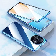 Vivo Y39 Case For Vivo Y39 Y 39 VivoY39 5G 4G 2025 Double Sided Glass Flip Phone Case Metal Bumper F