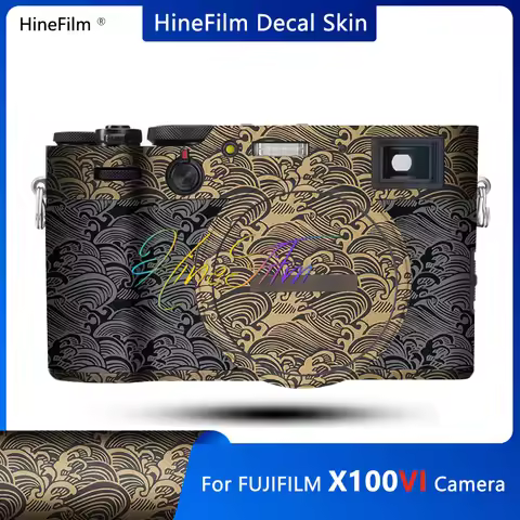 X100VI Skin Camera Sticker Anti-Scratch Wrap Cover for FUJIFILM X100 VI Protective Film X100 VI Came