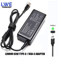 LENOVO 65W THINKPAD YOGA CHARGER USB-C / TYPE-C 20V 3.25A AC POWER ADAPTER E480 E485 L390 E490 E495