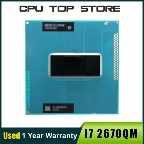 Intel Core i7 2670QM 2.20Ghz 4-Cores 8-Thread notebook CPU 45W 6MB Cache SR02N Laptop Processor