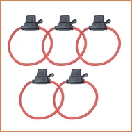 12v Inline Fuse Box 5pcs Waterproof Fuse Holder Socket Fuse Box Mini Inline Fuse 12V 32V Fuse Block 