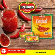 Saus Extra Pedas Delmonte / Saus Delmonte Sachet Isi 24pcs / Saus Sachet Extra Pedas