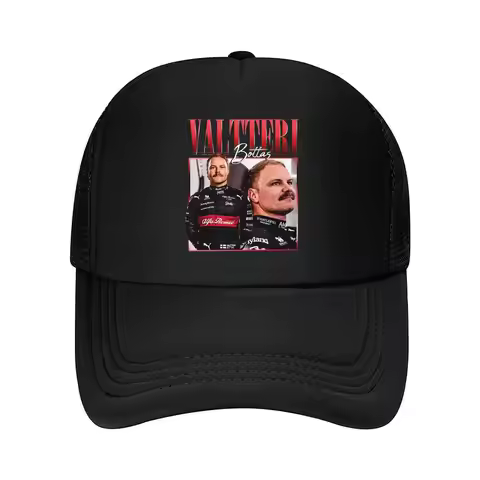 “Valtteri Racing Sports, F1 Art Design” Mesh Baseball Cap