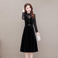 (Milabutik) VELVET DREES