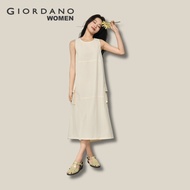[Online Exclusive - Korea Collection] Giordano Women Sleeveless Regular Pocket Dress