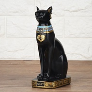 Egyptian Bastet Cat Figurine Resin Egypt Bastet Collectible Figurine Home Decor Ornament For Bookshe