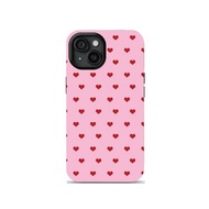 Phone case Applicable iPhone Foundation red heart is suitable for iPhone17promax16e Two in One15plus