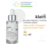Serum Klairs Vitamin C Trắng Da Mờ Thâm - Klairs Serum Vitamin C Freshly Juiced Vitamin Drop 35ml